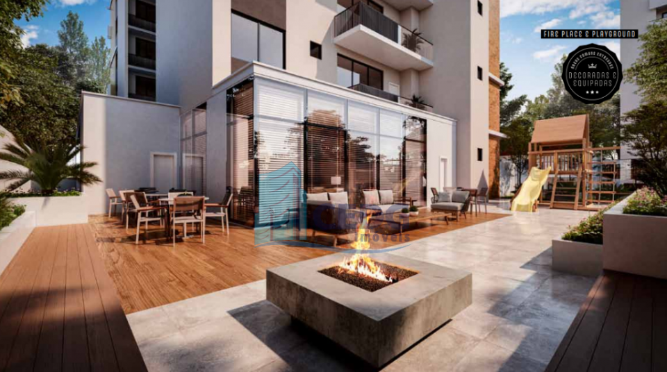 Apartamento Garden Face norte no Bigorrilho